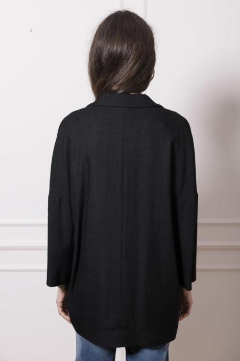 bruna black jacket tagliatore spring summer collection 2023