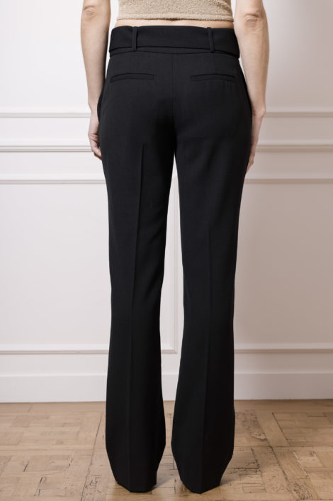 ulma black trouser iro paris spring summer collection 23