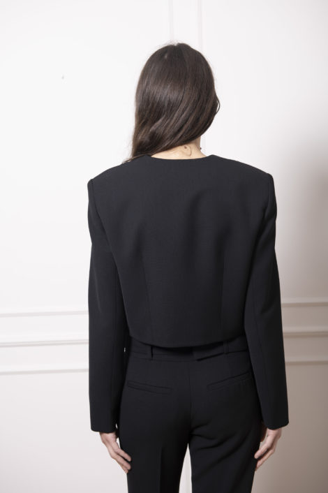 ursa jacket black iro paris spring summer collection 2023