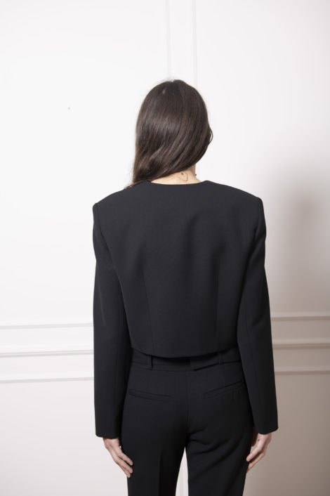 ursa jacket black iro paris spring summer collection 2023