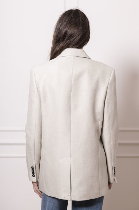 clia beige jacket iro paris printemps ete collection 2023