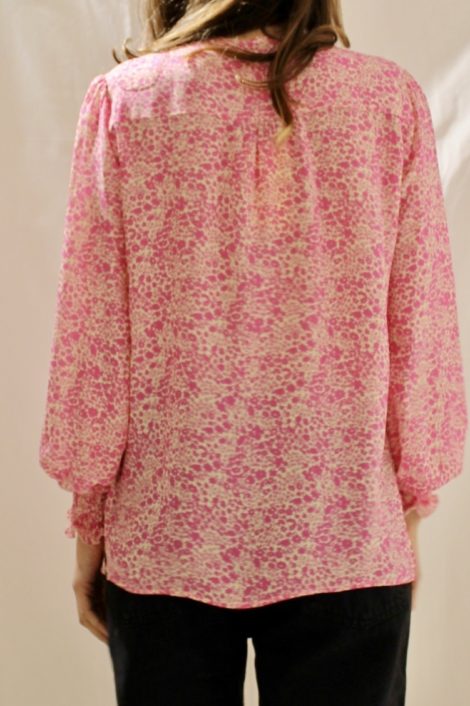 TRUE ROYAL BLOUSE CAMICIA SPRING IN PINK