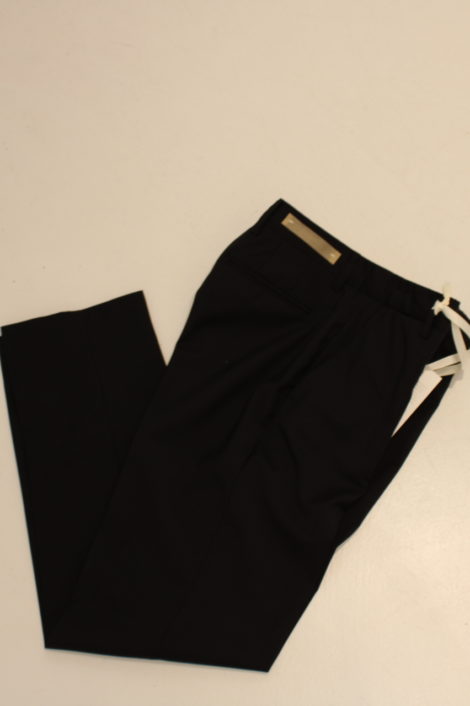 sartorial trousers black wool Super 100'S made in italy briglia SS24