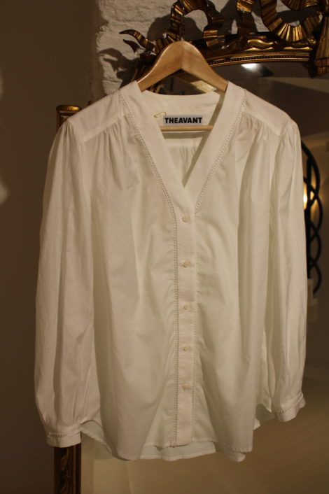 carine cotton silk shirt theavant ss24 POPELIN SHIRT