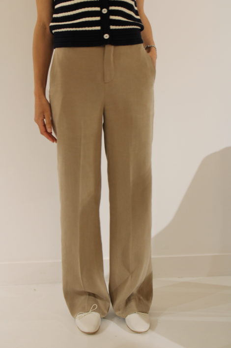 briglia pant made in italy sand ss24 collection