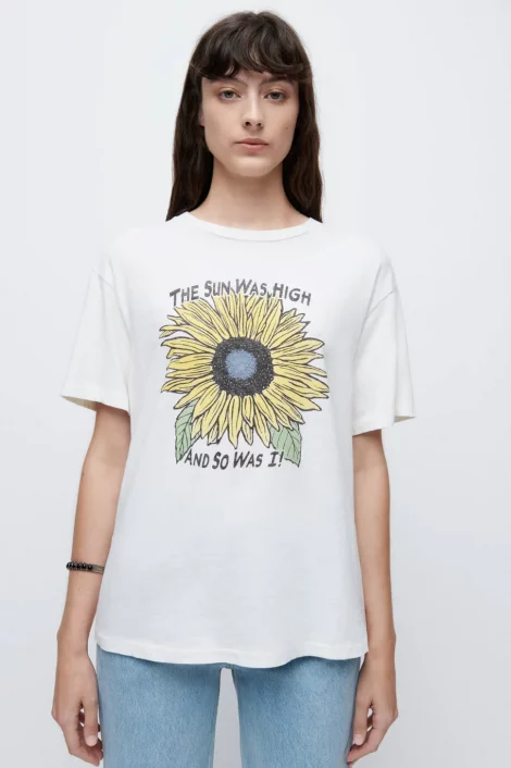 90S EASY "SUNFLOWER" TEE RE/DONE