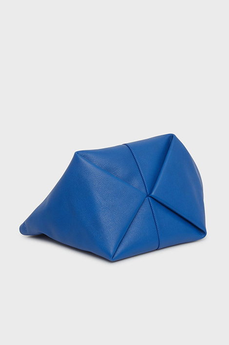sac bleu en cuir pour femme